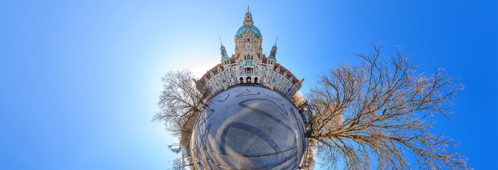 360 Grad Panorama Foto Neues Rathaus Hannover