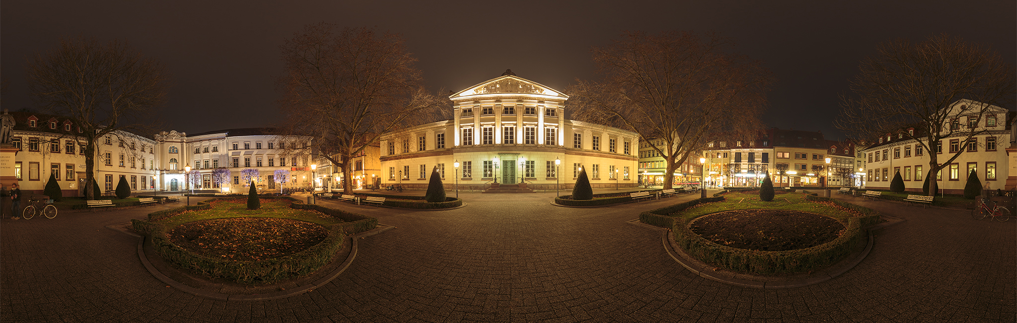 360 Grad Panorama Foto Wilhelmsplatz Göttingen