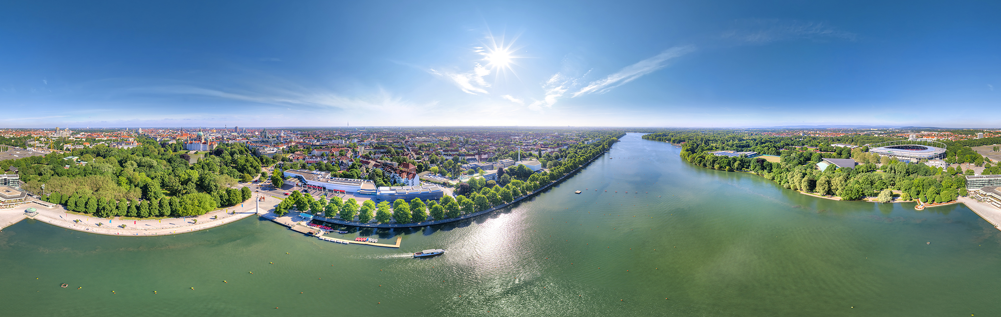 Panorama Foto Maschsee Hannover