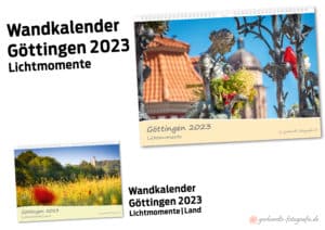Kalender Göttingen 2023 Lichtmomente