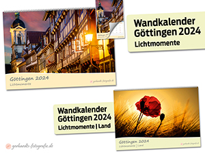 Kalender Göttingen Lichtmomente 2024